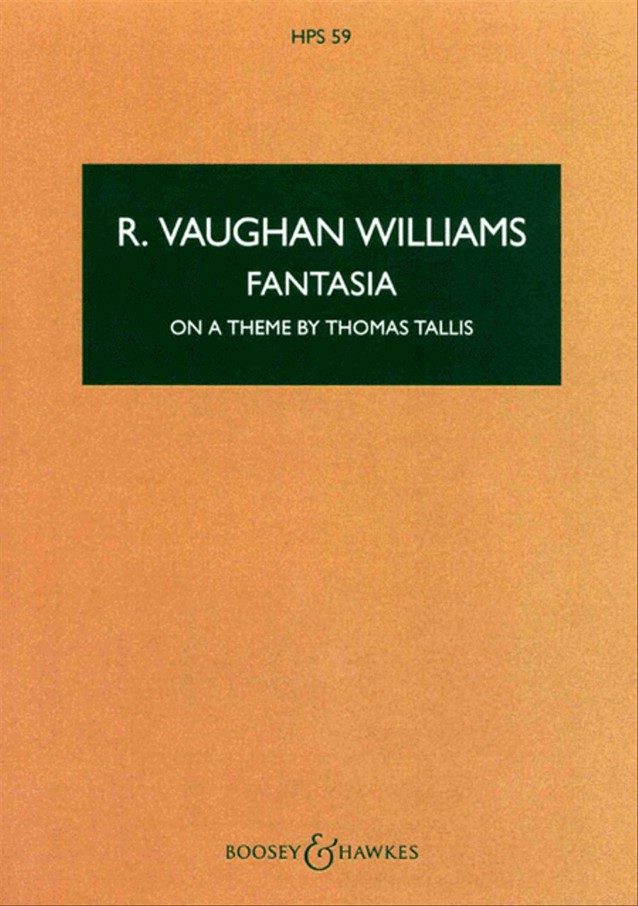Fantasia on a Theme by Thomas Tallis Orchestra scores gallery preview page 1