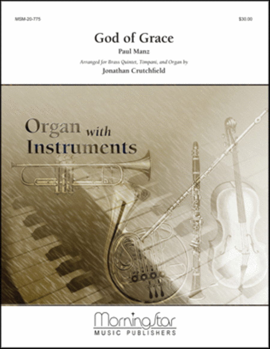God of Grace Organ scores gallery preview page 1