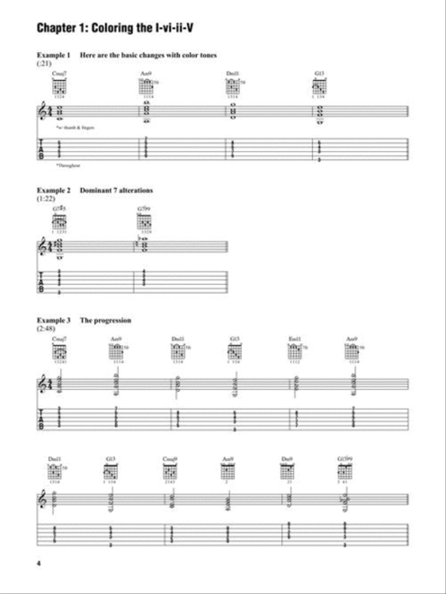 Joe Pass - Solo Jazz Guitar Book/Online Video Electric Guitar scores gallery preview page 5