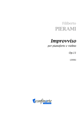 Filiberto PIERAMI: IMPROVVISO (op.11) (ES 461)