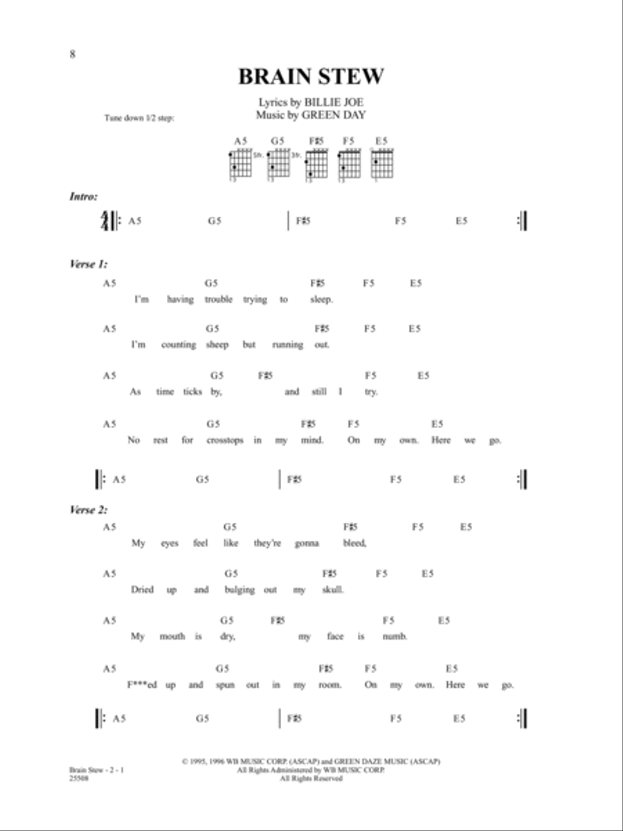 Brain Stew School and Community scores gallery preview page 1