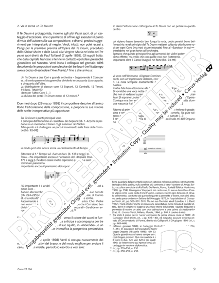 Te Deum Te Deum 4-Part scores gallery preview page 10