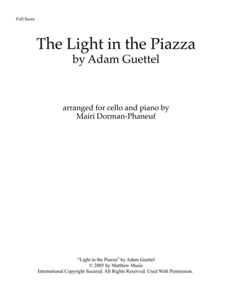 The Light In The Piazza image number null