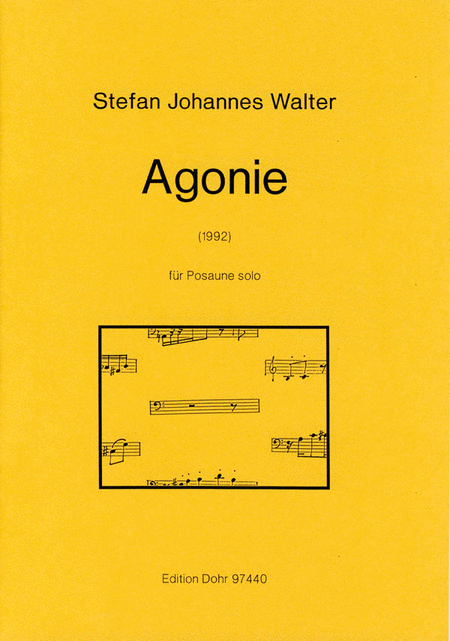 Agonie für Posaune solo (1992)