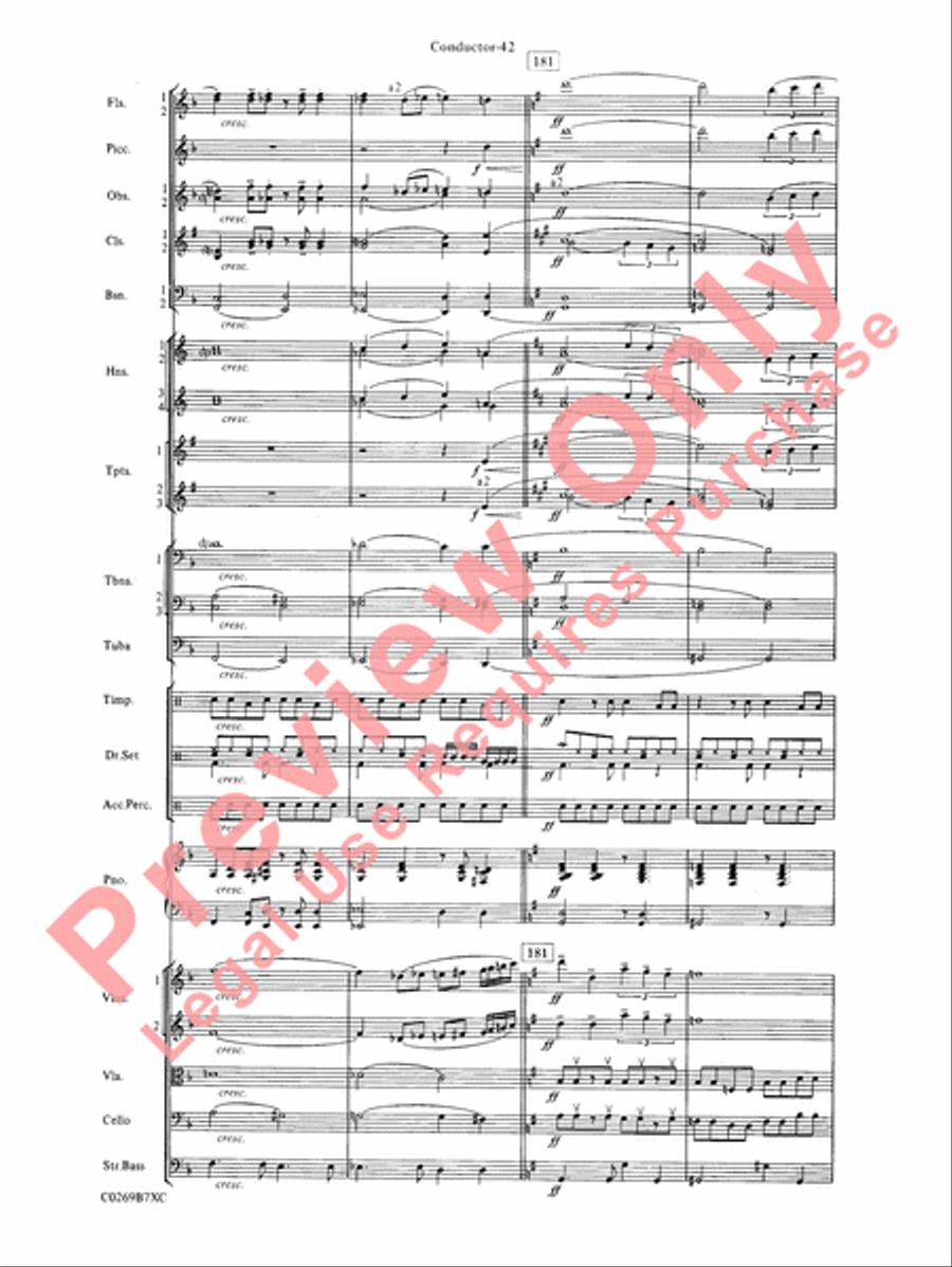 Leroy Anderson Favorites Leroy Anderson Favorites Full Orchestra scores gallery preview page 45