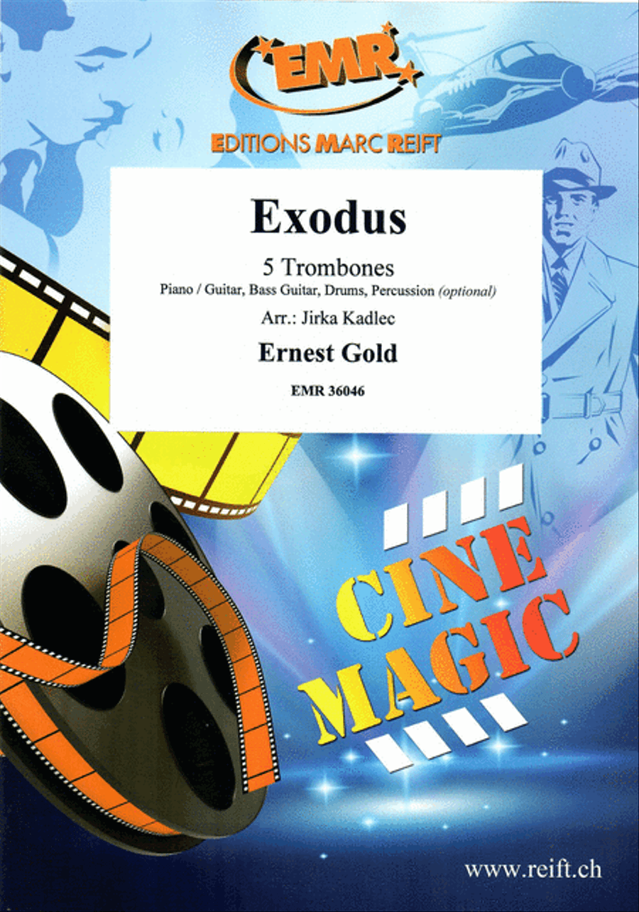 Exodus Trombone scores gallery preview page 1