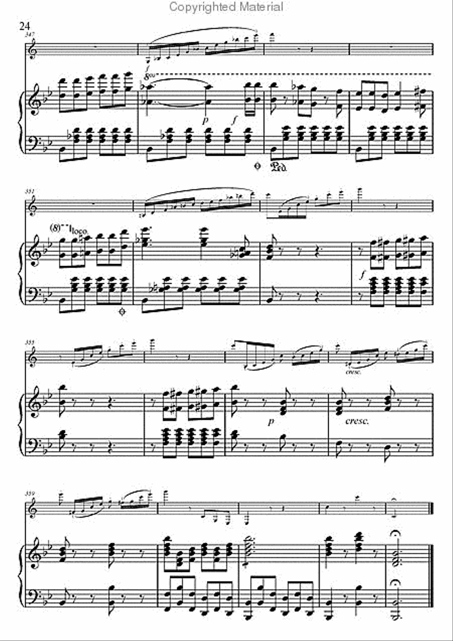 Deuxieme Fantasie, Op. 180 Clarinet Solo scores gallery preview page 3