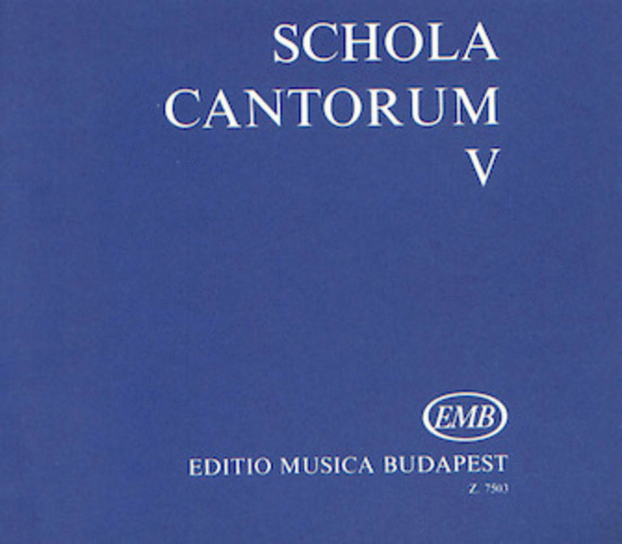 Schola Cantorum Volume 5 Two And Three Part Motets Original Language