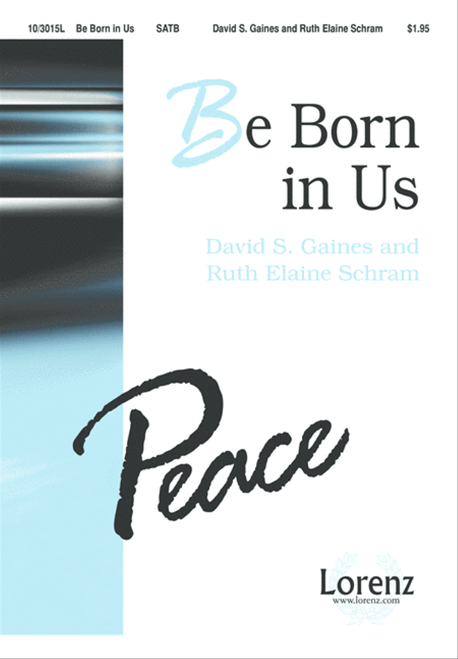 Be Born in Us Be Born in Us 4-Part scores gallery preview page 1