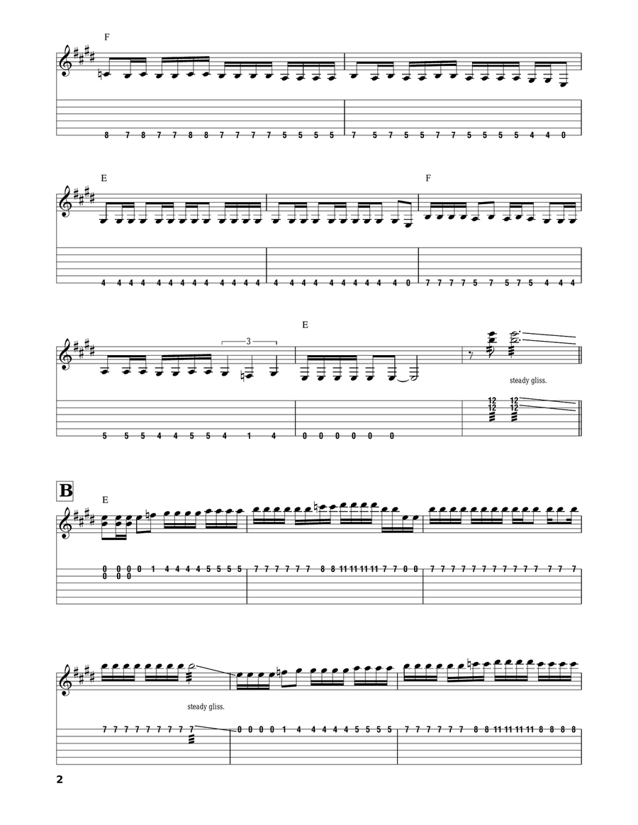 Misirlou Acoustic Guitar scores gallery preview page 2