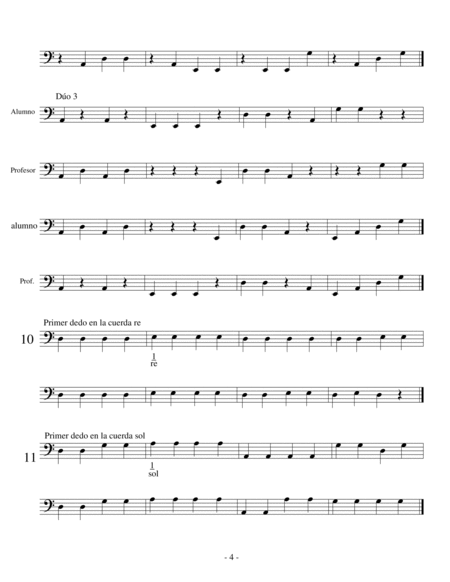 25 Double Bass Pizzicato Lessons for Beginners.
