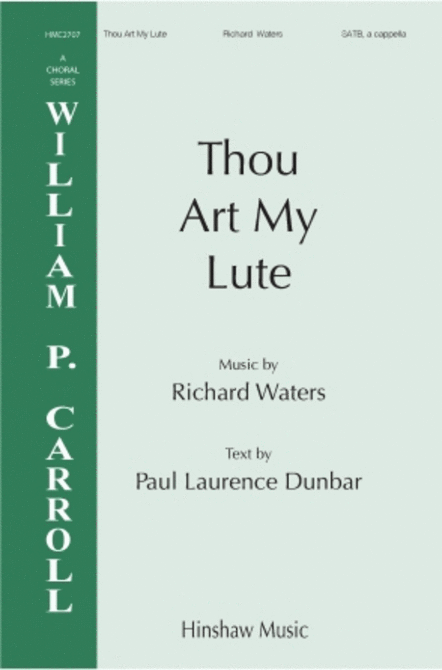 Book cover for Thou Art My Lute