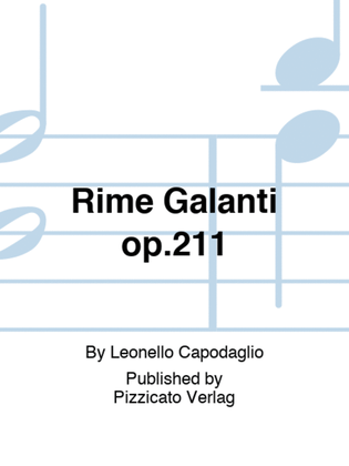 Rime Galanti op.211