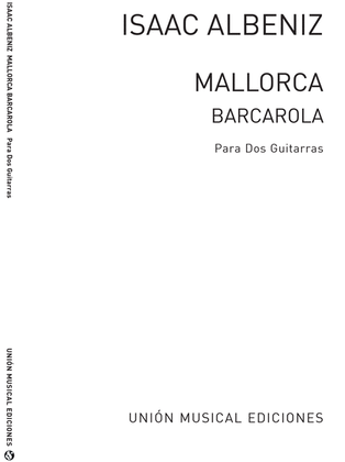 Book cover for Mallorca Barcarola