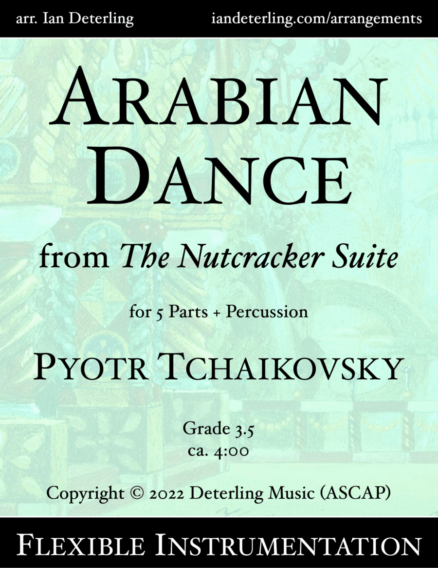 Arabian Dance from "The Nutcracker Suite" (flexible instrumentation) image number null
