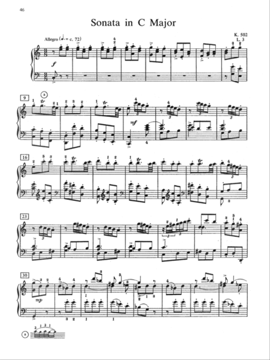 Scarlatti: Sonatas, Volume 2 Piano Solo scores gallery preview page 7