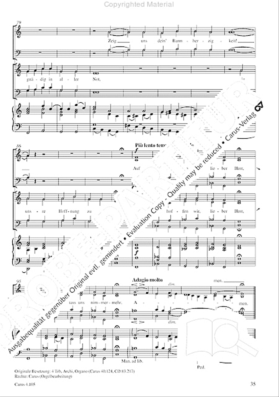 Choral collection Mendelssohn - editionchor Choir scores gallery preview page 36