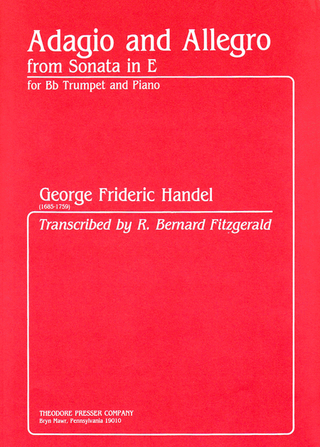 George Frideric Handel: Adagio and Allegro