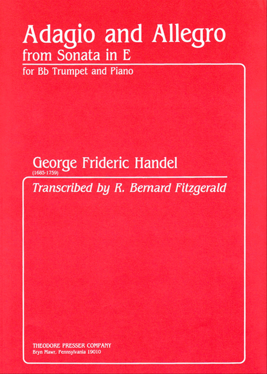 Adagio And Allegro Chamber Music scores gallery preview page 1