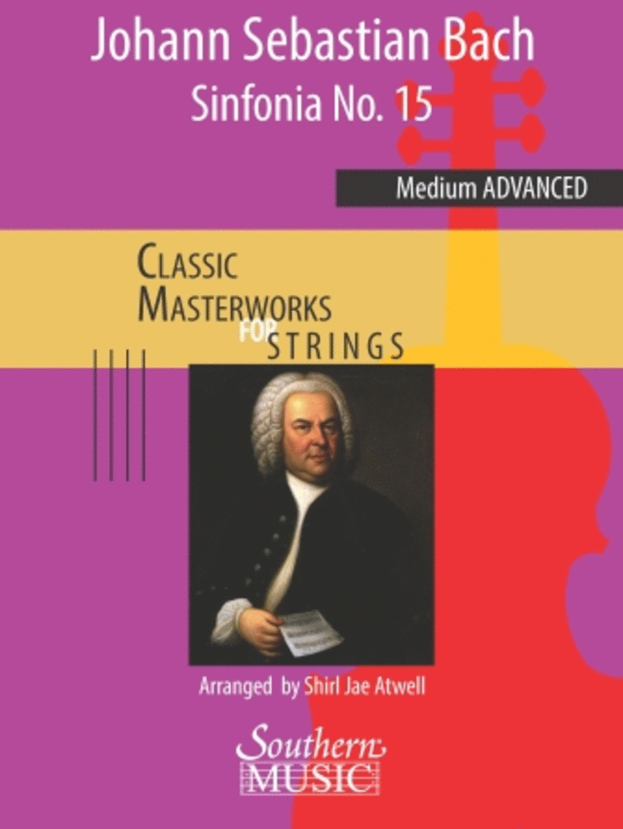 Sinfonia No. 15 String Orchestra scores gallery preview page 1
