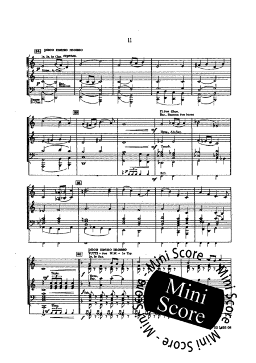 Suite on a Hymn Concert Band scores gallery preview page 14