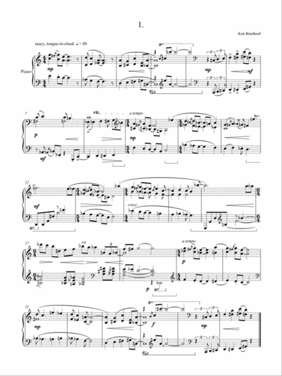 24 Preludes for Piano Solo Piano Solo scores gallery preview page 2