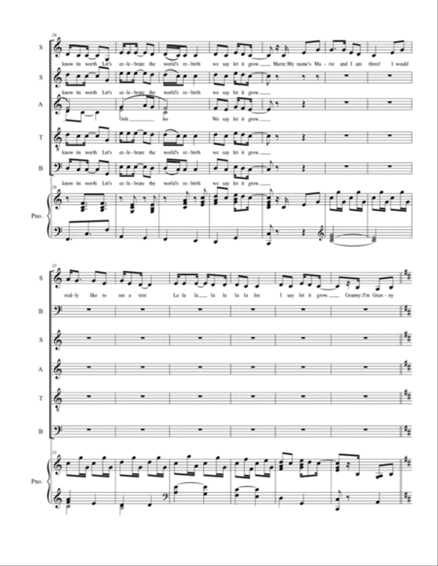Let It Grow Divisi scores gallery preview page 3