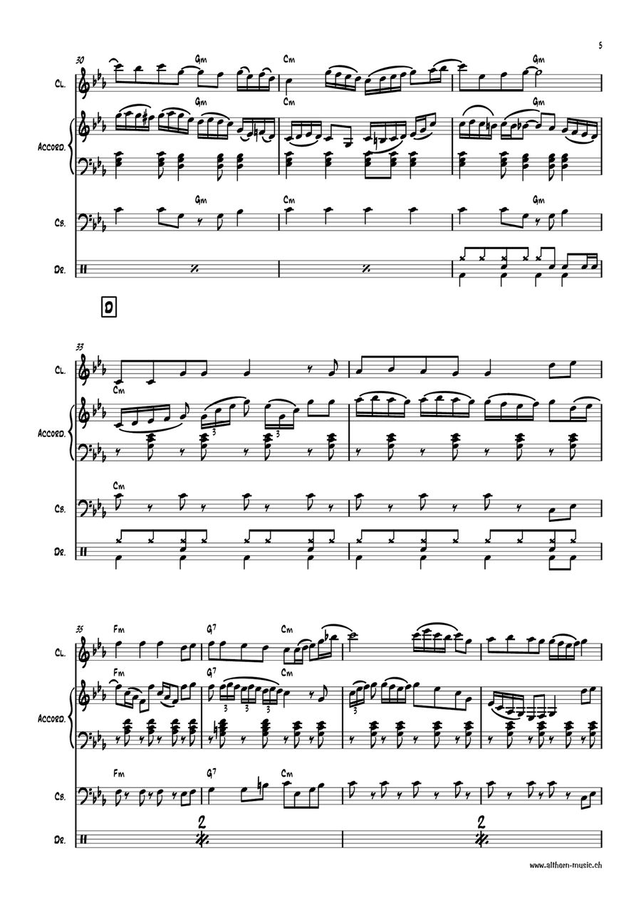 Rasputin Rasputin Small Ensemble scores gallery preview page 5