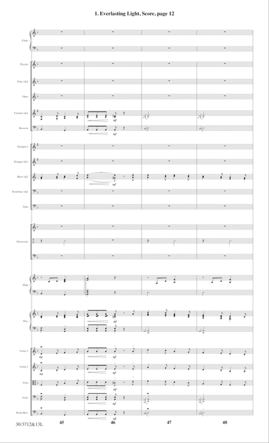 Everlasting Light - Full Score (Digital Download) Choir scores gallery preview page 14