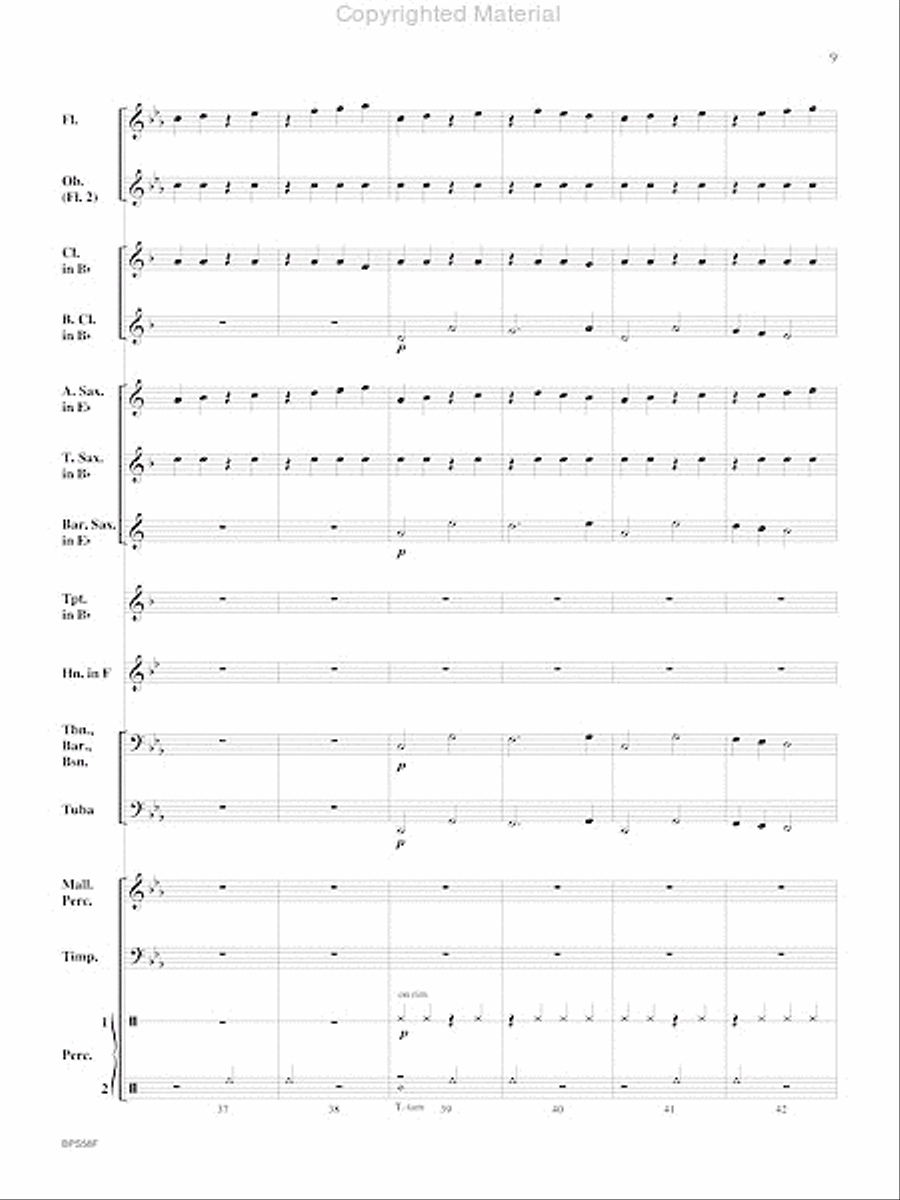 Supremacy Concert Band scores gallery preview page 10