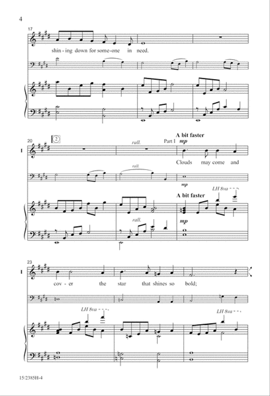Hope Is a Hidden Star 2-Part scores gallery preview page 5