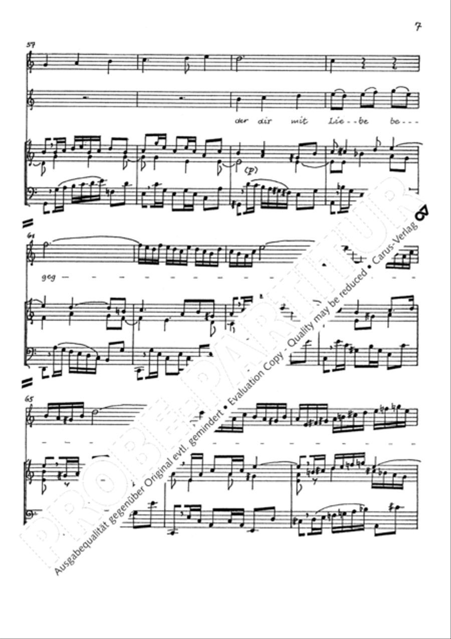 Praise ye, Almighty God, King and our ruler exalted (Lobe den Herren, den machtigen Konig) Tenor Voice scores gallery preview page 12