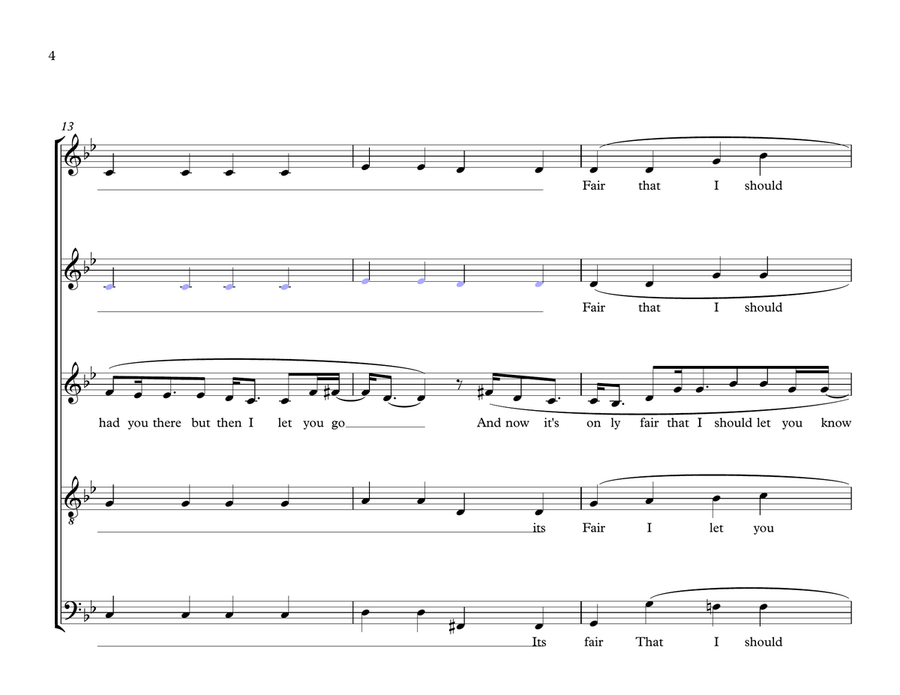 Without You Divisi scores gallery preview page 4