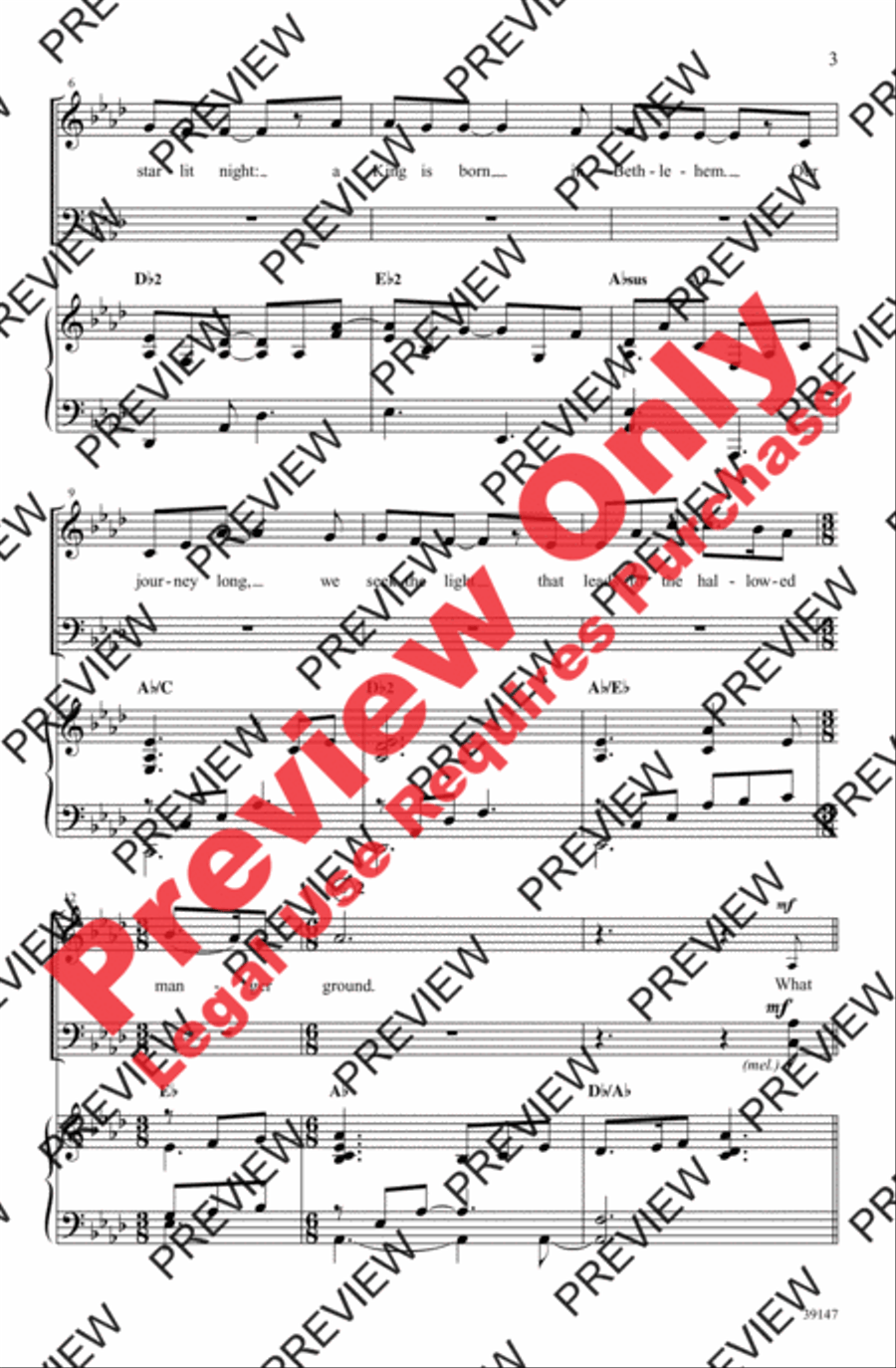 Emmanuel Emmanuel 4-Part scores gallery preview page 3