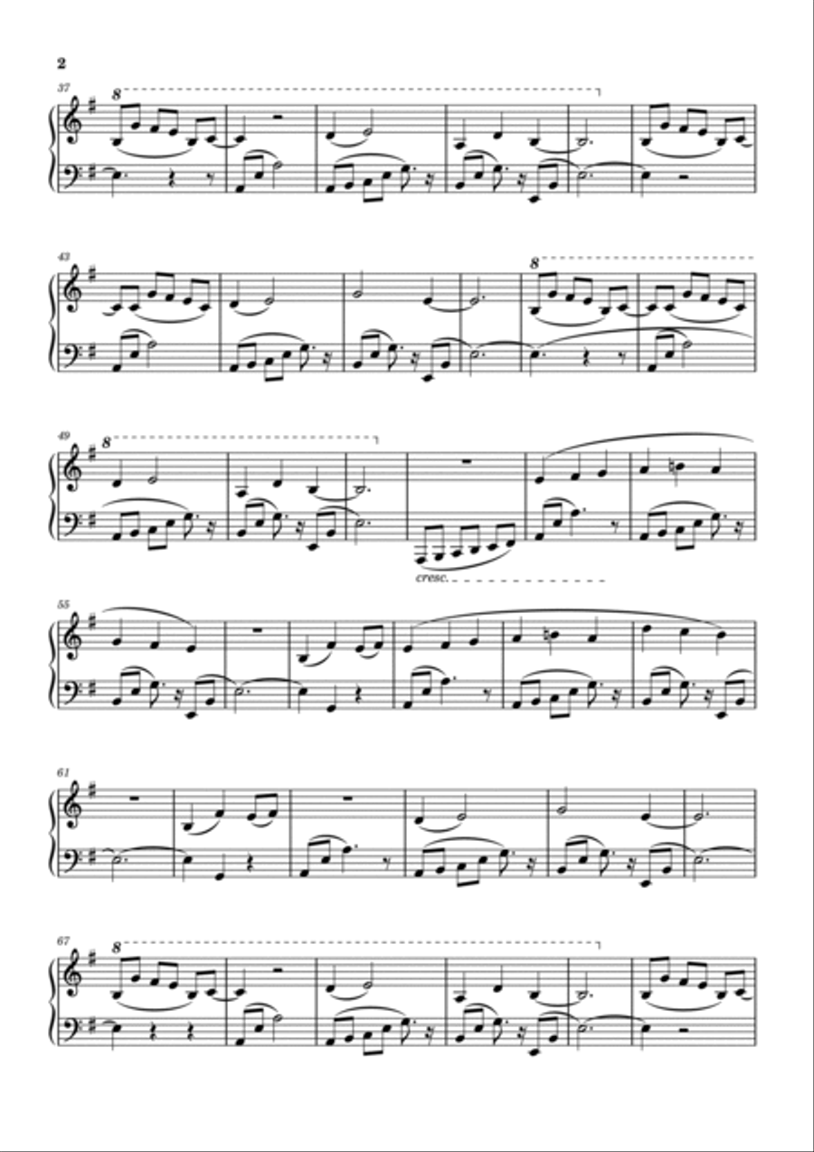 Superman Piano Solo scores gallery preview page 2