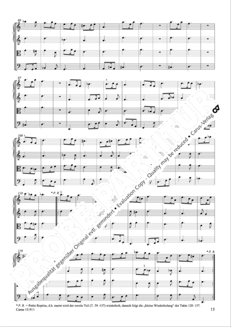 Ouverture in d Oboe scores gallery preview page 16