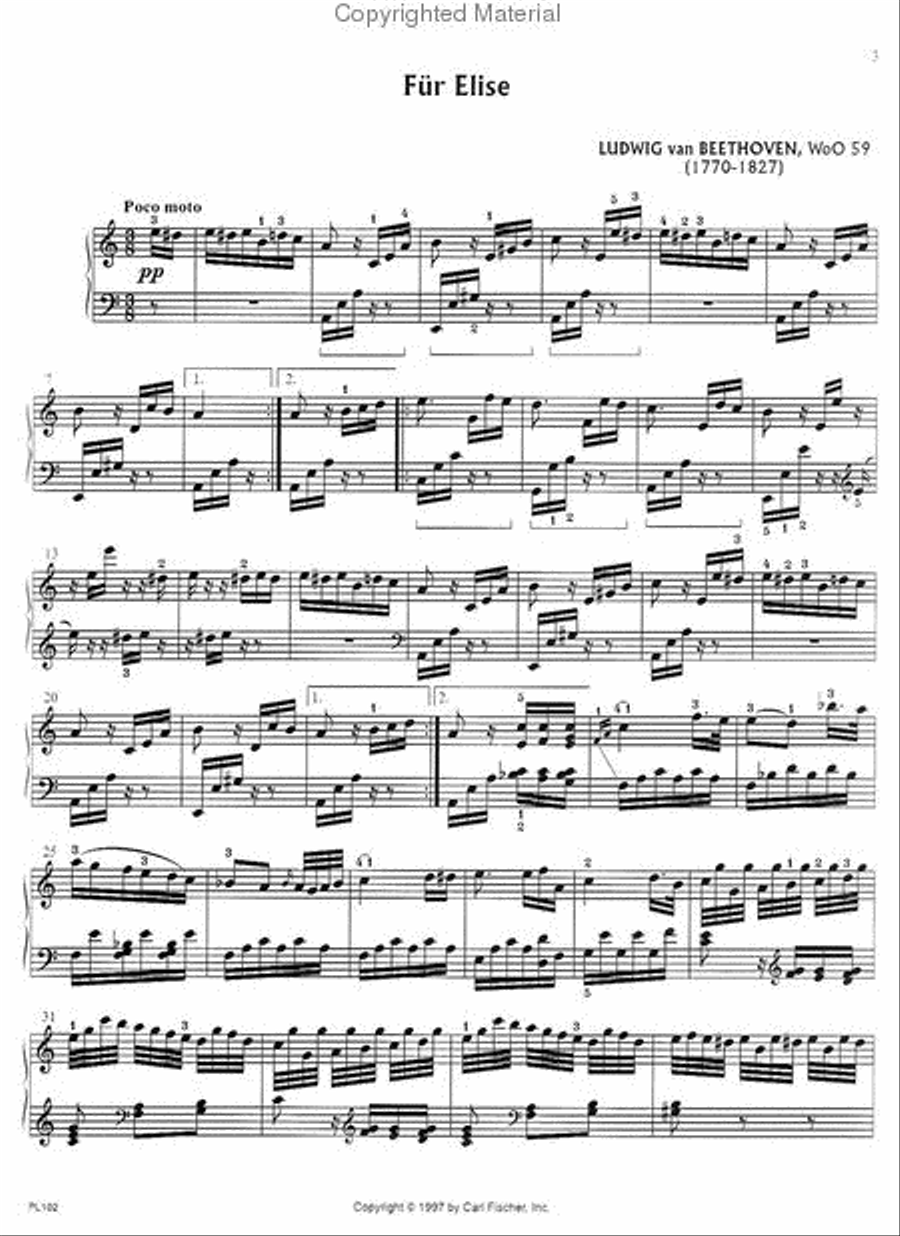 Beethoven Short Pieces Beethoven Short Pieces Piano Solo scores gallery preview page 2