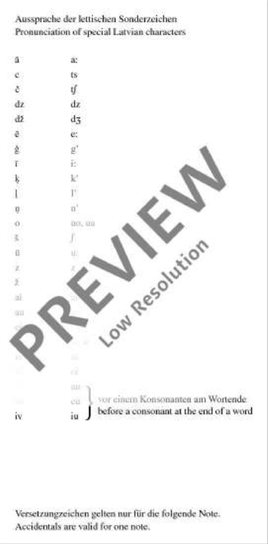 Ganu dziesma Women's Choir scores gallery preview page 7