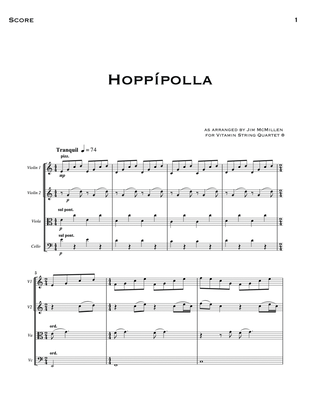 Book cover for Hoppípolla (arr. Jim McMillen) - Full Score