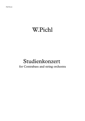 W.Pichl "Studienkonzert" for Solo Contrabass, harpsichord and string orchestra