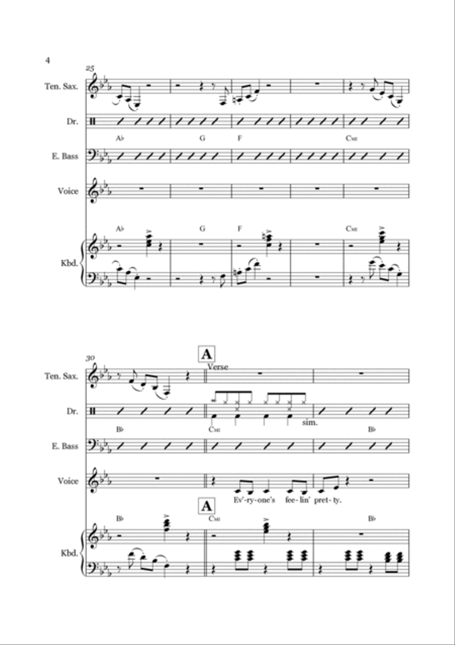 Master Blaster Jazz Ensemble scores gallery preview page 4