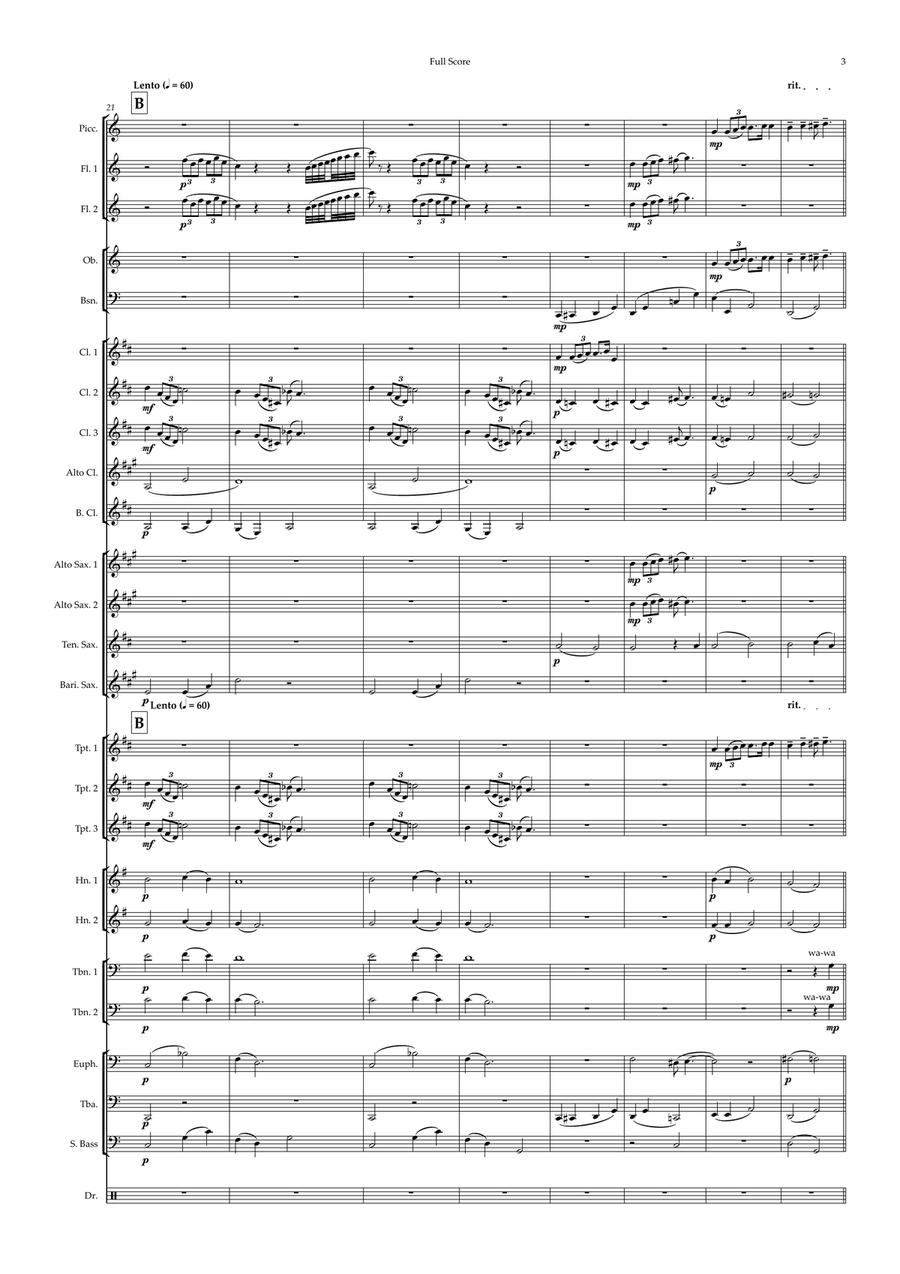 Food, Glorious Food Concert Band scores gallery preview page 3