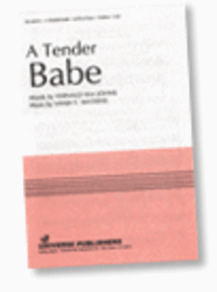 Book cover for A Tender Babe - SATB