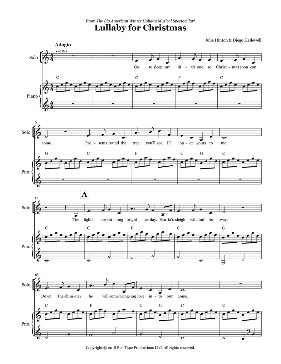 Lullaby For Christmas