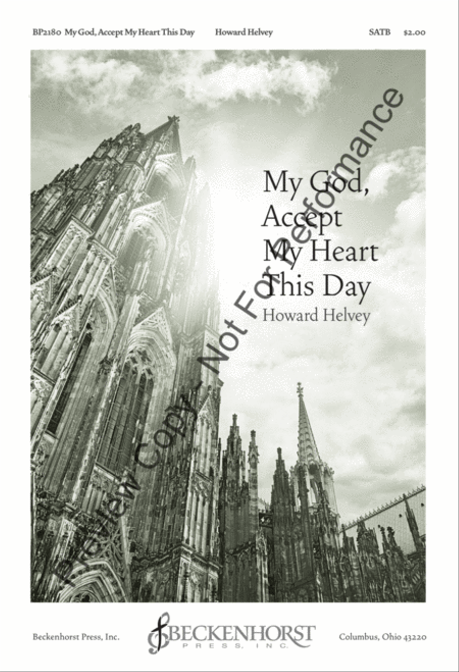 My God, Accept My Heart This Day 4-Part scores gallery preview page 2