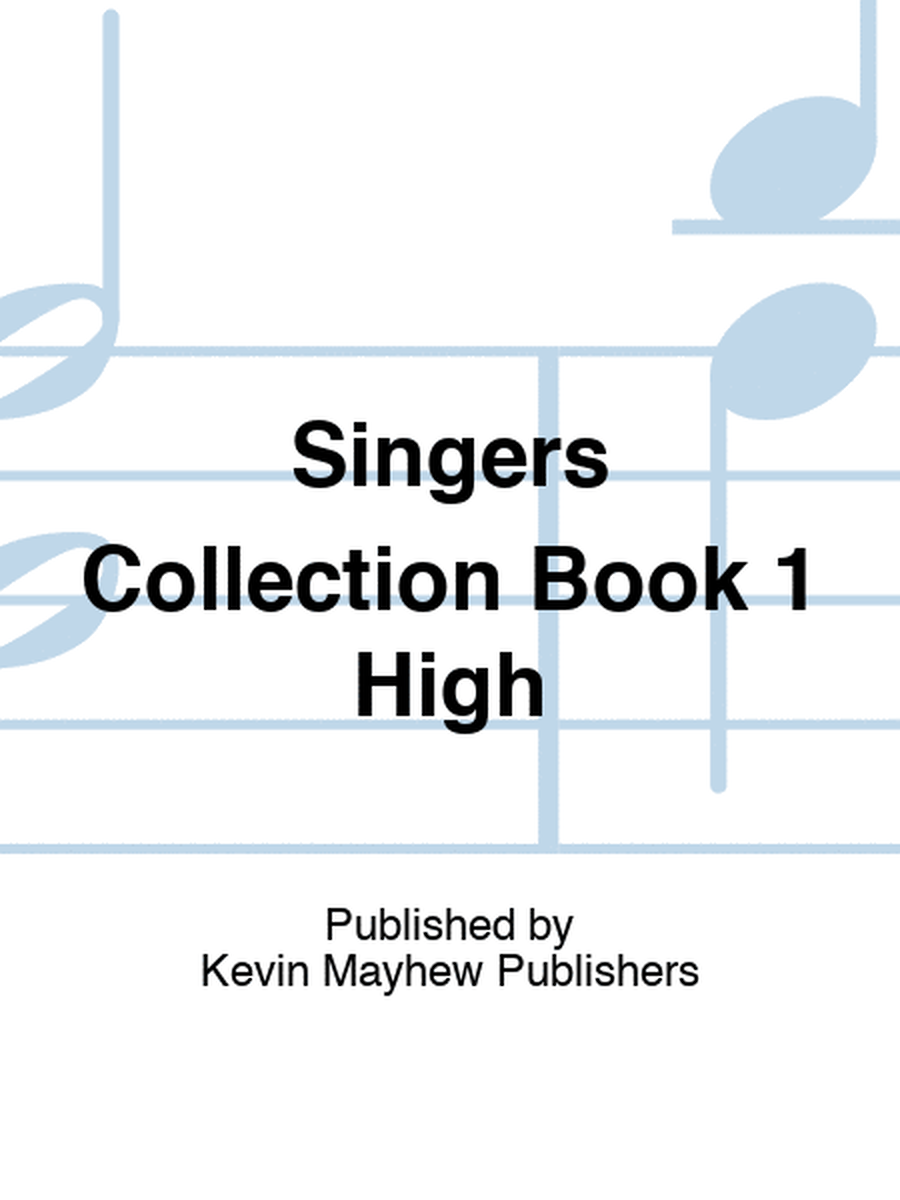 Singers Collection Book 1 High