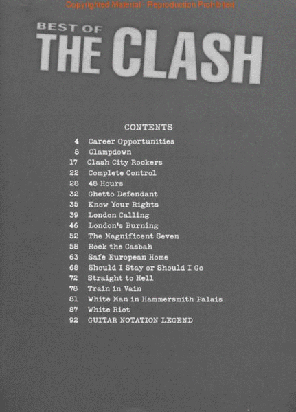 Best of The Clash