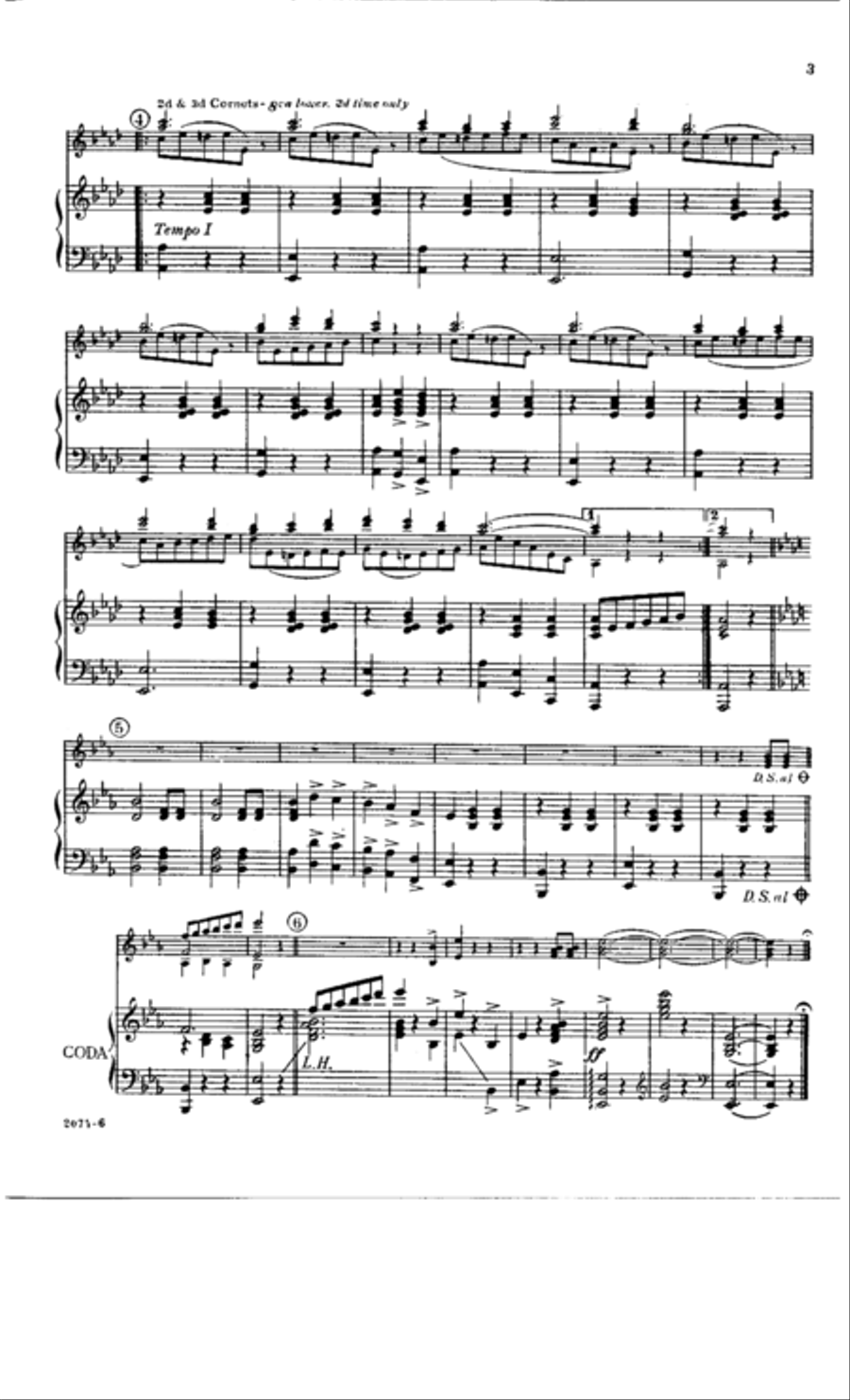 Comrades Comrades Trumpet scores gallery preview page 4