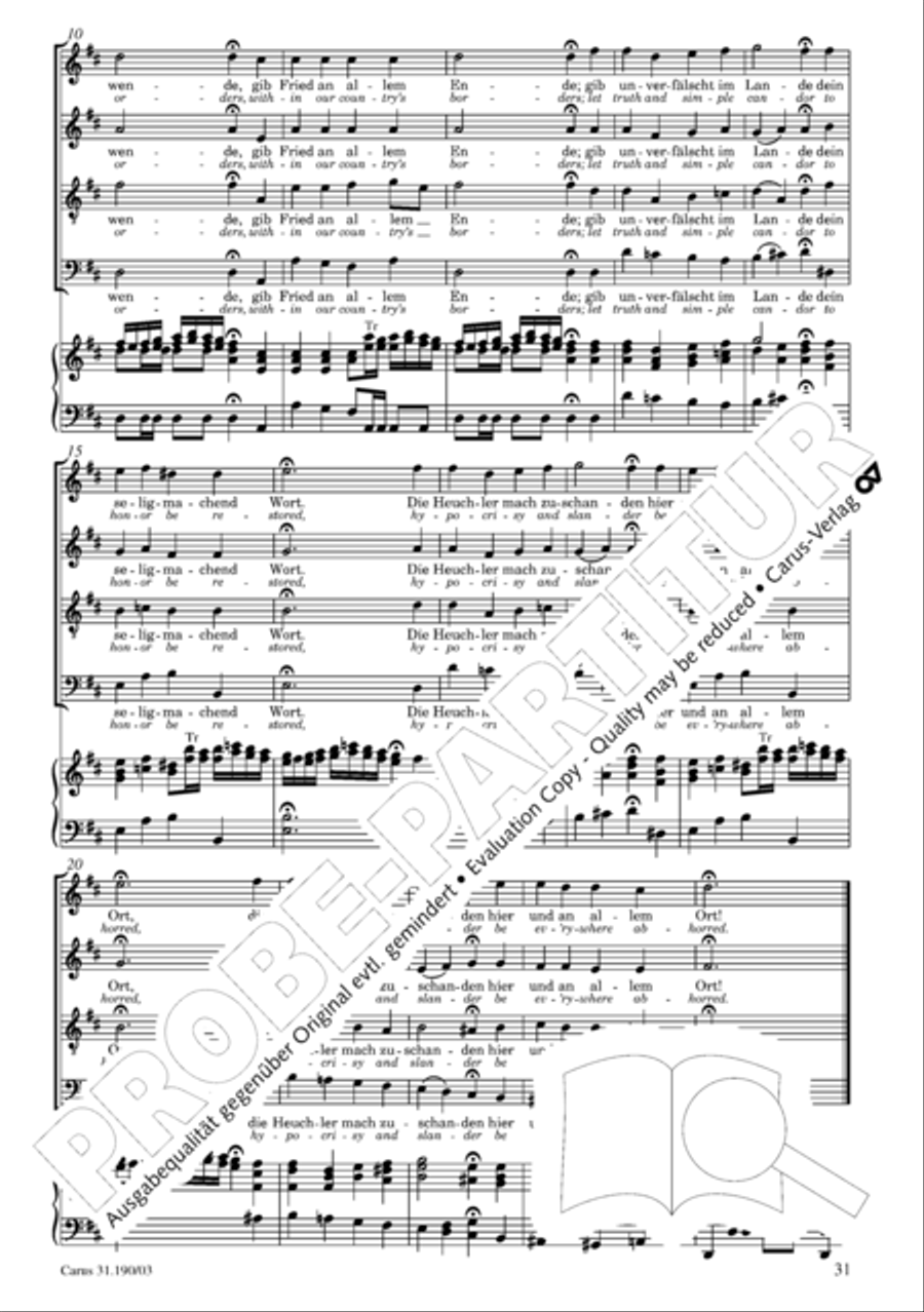 Sing to the Lord a new song (Singet dem Herrn ein neues Lied) ATB scores gallery preview page 32