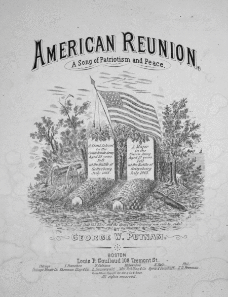 American Reunion, A Song of Patriotism and Peace